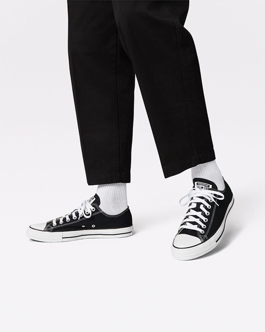 Women's Converse Chuck Taylor All Star Classic Low Top Shoes Black | AU 34E15X